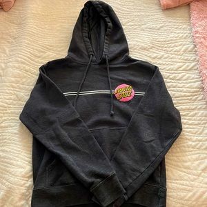 Santa Cruz hoodie, grey